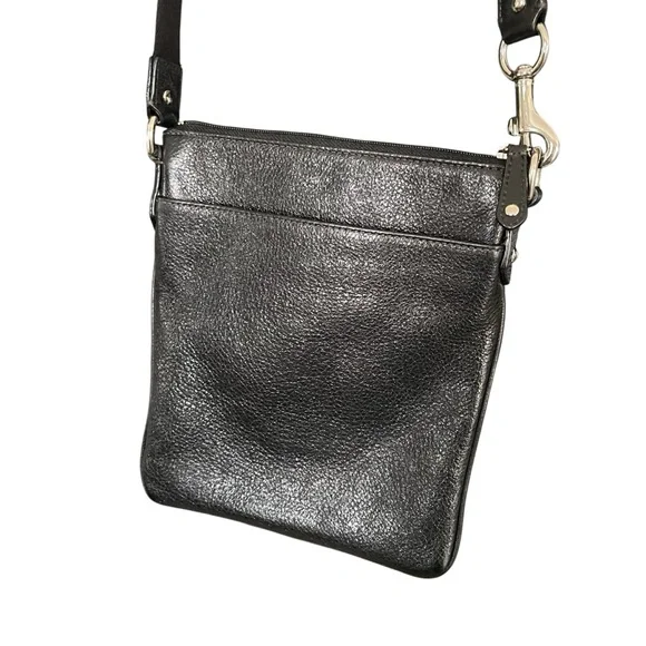 Coach Black Leather Handbag - Picture 5 of 9